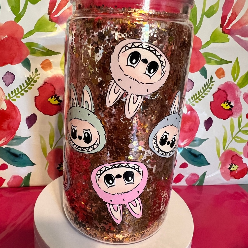 Labubu Snowglobe tumbler